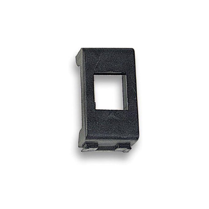 Cover Keystone per Frutti RJ45 Compatibile Gewiss Serie Playbus Nero