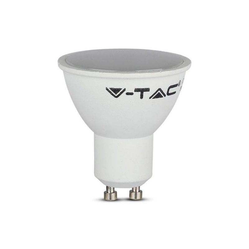 V-TAC Faretto LED GU10 SMD 4,5W 110° Copertura Satinata 4000K - 211686