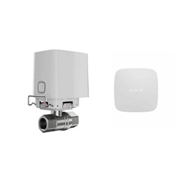 Ajax Valvola  dell'acqua intelligente wireless WaterStop (1" valve) + AJAX LeaksProtect - 52267