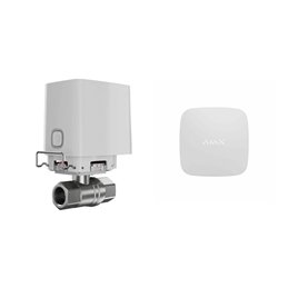 Ajax Valvola dell'acqua intelligente wireless WaterStop (½" valve) + AJAX LeaksProtect - 52271