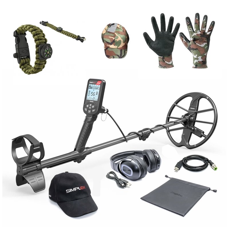 Nokta Makro metal detector Simplex Ultra WHP NEW GENERATION (Survival pack)