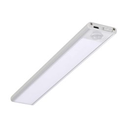 V-TAC Lampada LED armadio sotto pensile ricaricabile 1,5W Sensore PIR 4000K IP20 - 2958