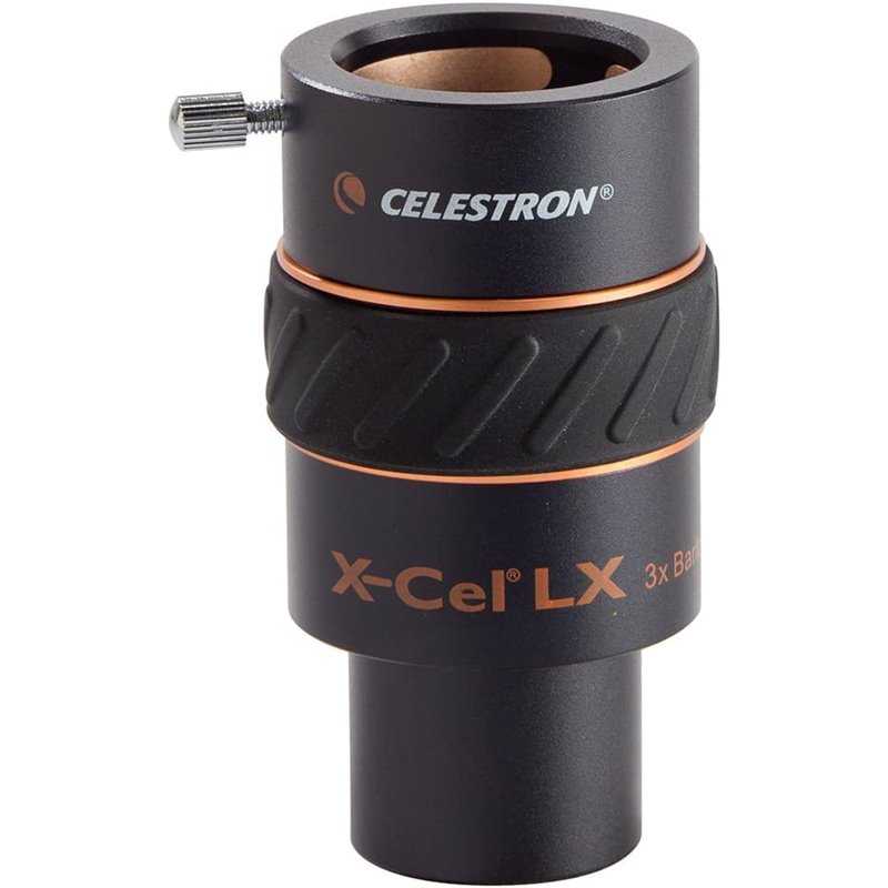 Celestron X-CEL LX 3X Lente di Barlow Diametro 31,8mm - CE93428