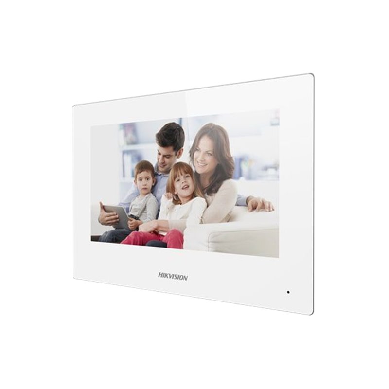 HIKVISION Video Display 7" Touch PoE Bianco wi-fi Ris.1024x600 - DS-KH6320-WTE1