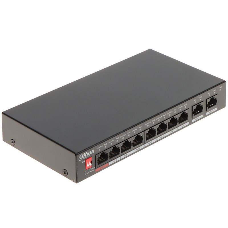 Dahua Switch POE 8 porte - PFS3010-8ET-96-V2