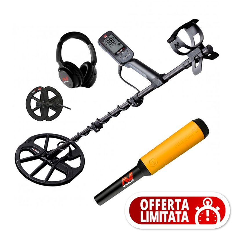 Minelab Metal Detector Multi-IQ EQUINOX 900 multifrequenza + Pro Find 20(Last Minute)