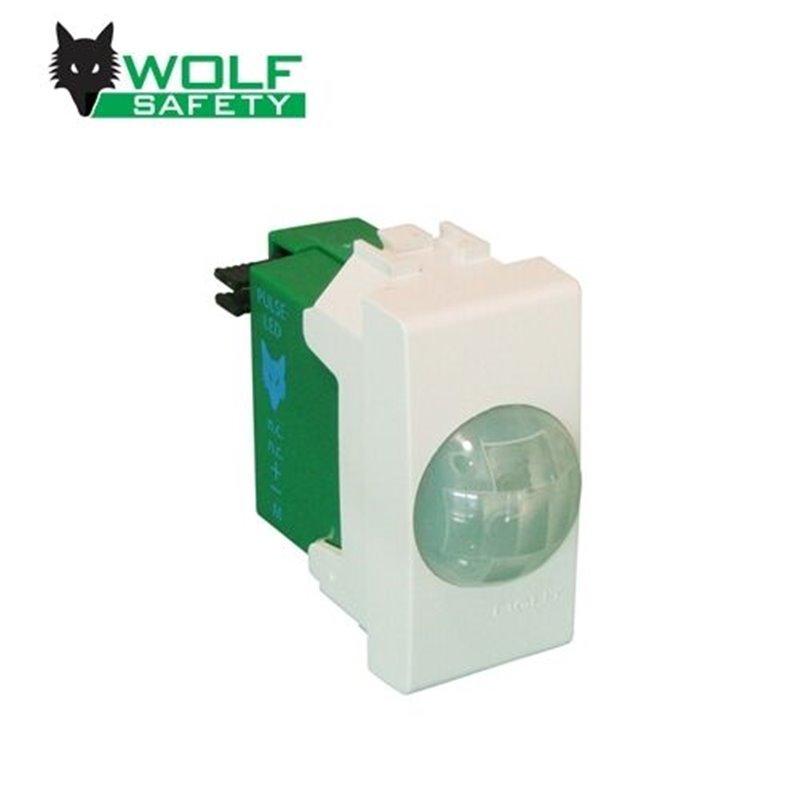 Wolf infrarosso sensore Jolly 12V incasso compatibile Vimar Idea Bianca- W-JM-VB