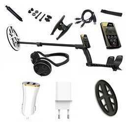 XP Xplorer metal detector ORX piastra 9,5x5 HF + RC + Cuffie WSA - ORX FULL(Energy pack) - KIT13