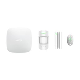 Ajax Kit antifurto wireless HUB2 +GSM(4G)+ LAN - foto verifica - bianco 51174 - 42964