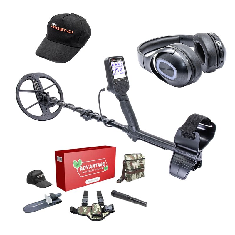 Nokta Makro metal detector multifrequenza LEGEND WHP (Advantage Accessory Package)