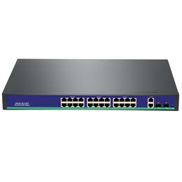 SYS Switch PoE VLAN 24 porte 10/100/1000 Mbps Max Distanza 100m telecamera IP - G2422GB