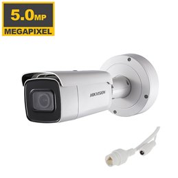 Hikvision telecamera 5MP ip poe audio 2.8-12mm motorizzata ir bullet - DS-2CD2655FWD-IZS