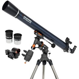 Celestron telescopio rifrattore 90/1000 ASTROMASTER 90EQ (180x) - CE21064