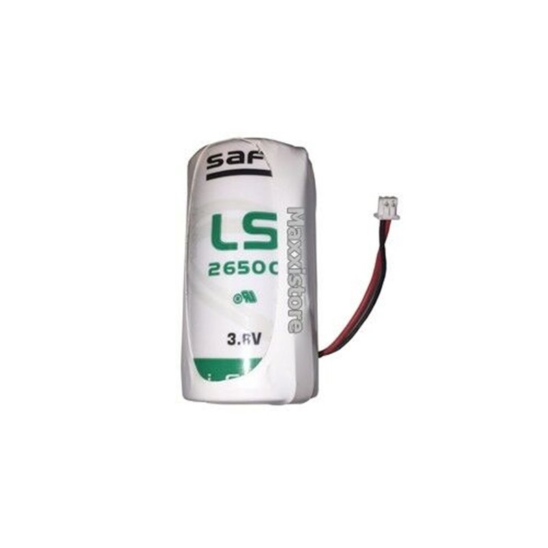 Saft batteria litio 3,6V 7,7Ah per barriere Beghelli 8696 - LS26500DX