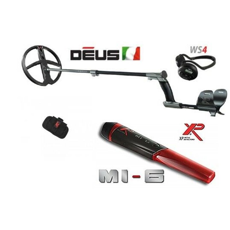 XP Xplorer metal detector DEUS piastra 11(28cm) + WS4 + MI-6 - KIT26