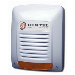 Bentel Security sirena antifurto civetta finta falsa NEKA-K + Led lampeggio 12V LED-OPT