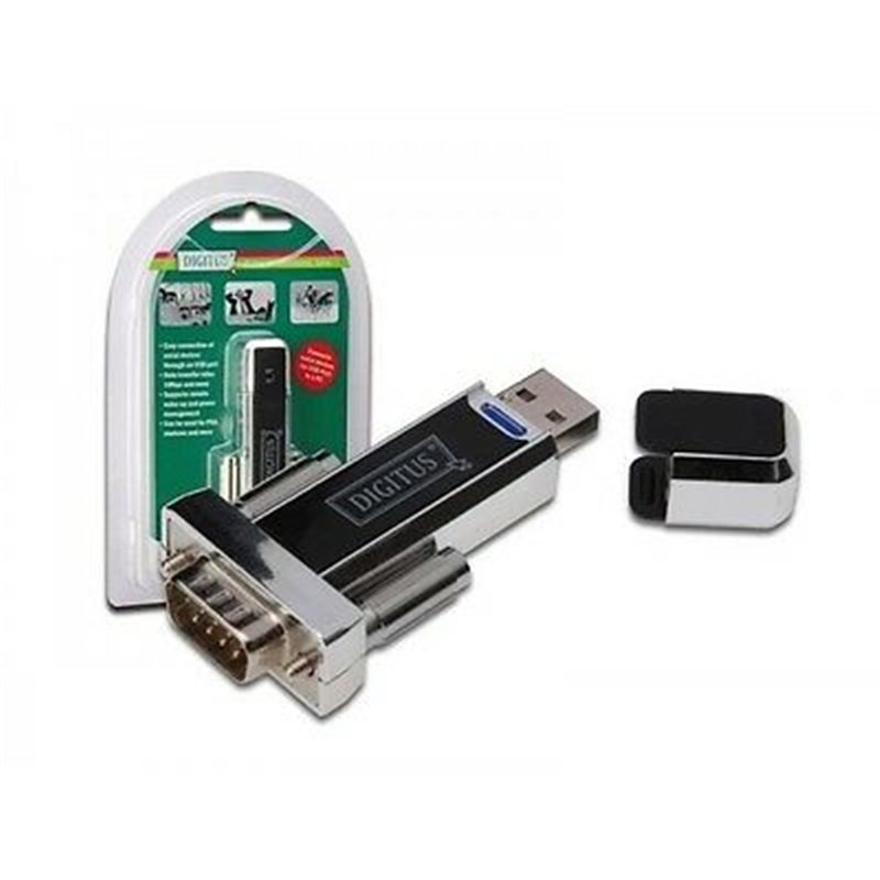 Digitus convertitore adattatore usb 2.0 da seriale RS 232 compatibile bentel