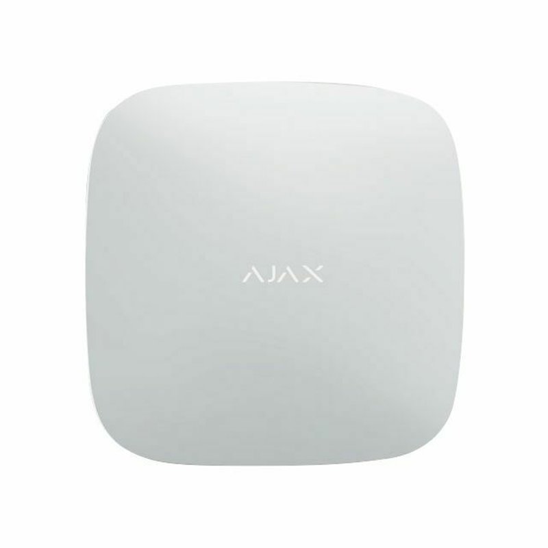 Ajax Centrale HUB PLUS + GSM(2G/3G) + LAN + Wi-Fi - Bianco - 38247 - 11795