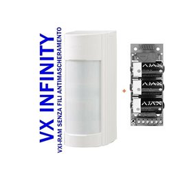 Ajax Optex VXI-RAM infinity sensore radio infrarosso esterno + Modulo 38184 - 10306