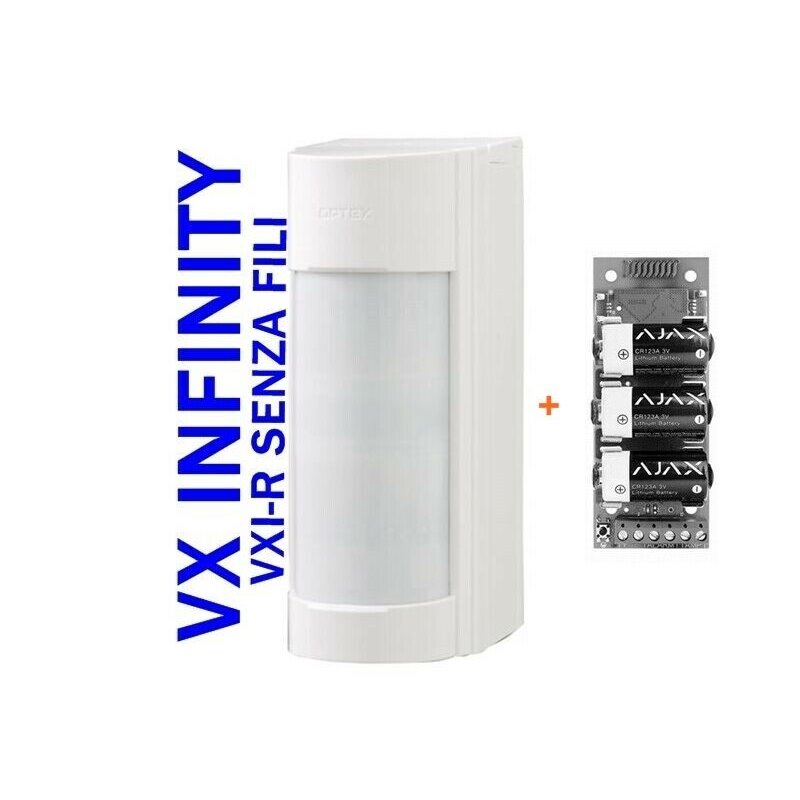 Ajax Optex VXI-R infinity radio sensore infrarosso esterno + Modulo 38184 - 10306