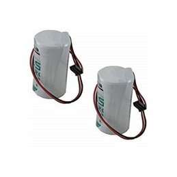 Saft batteria litio 2 Pz compatibile antifurto Elkron 3,6V 13Ah 80Wl0200211-Wl31