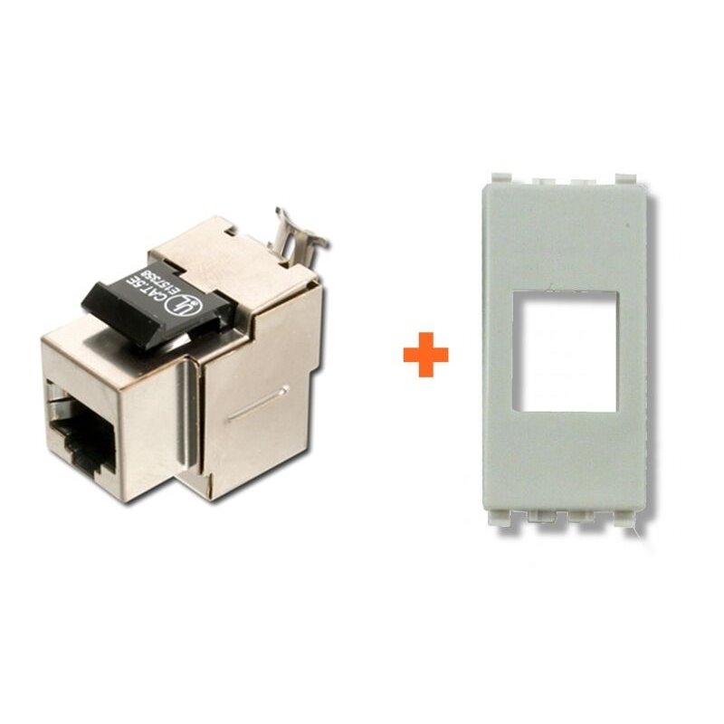 Presa di rete CAT.5e STP Vimar Eikon bianca RJ45 small