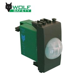 Wolf infrarosso antifurto sensore Jolly 12V compatibile Vimar Eikon nero scura - W-JM-VE