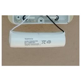 Panasonic pacco batterie litio compatibile 6V 1400Ma