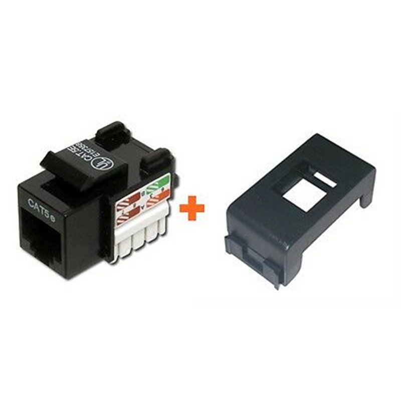 Digitus presa di rete lan CAT.5e UTP compatibile serie Gewiss Playbus RJ45