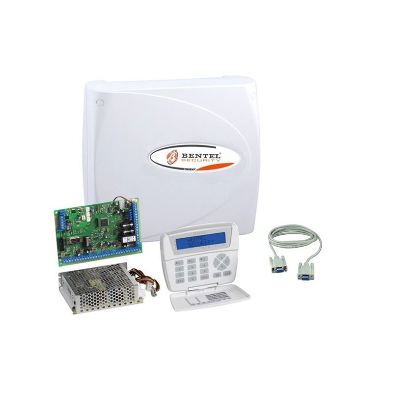 Bentel Security kit antifurto centrale 8 zone + Alimentatore 3,6A - KIT KYO8G