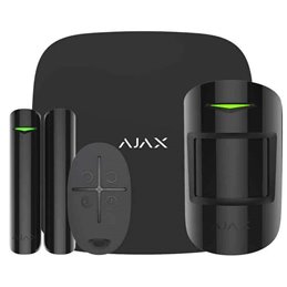 Ajax Kit antifurto wireless HUB PLUS + GSM(2G/3G) + LAN + WIFI+ SENSORI nero - 38177 - 20289