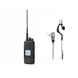 Midland CT990-EB ricetrasmettitore radioamatoriale dual band 10W + Auricolare microfono MA21-LK