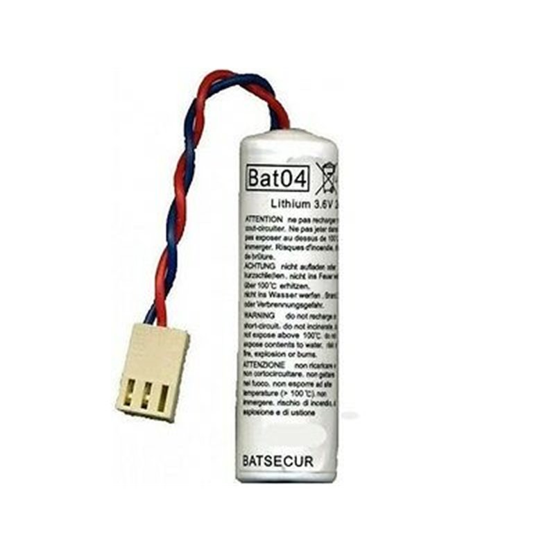 Batsecur batteria litio 3,6V 2,7Ah compatibile antifurto Logisty batli04 - BAT04