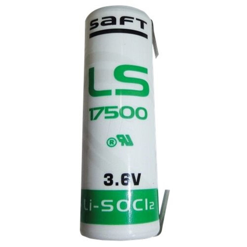 Saft batteria litio LS17500-CNR 3,6V Li-SOCl2 Dimensione A Allarme GPS