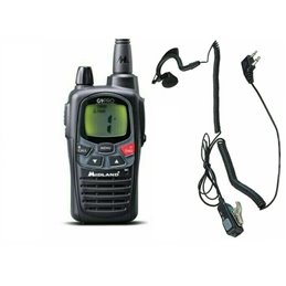 Midland ricetrasmittente pmr lpd 446Mhz G9 PRO + Auricolare MA21L