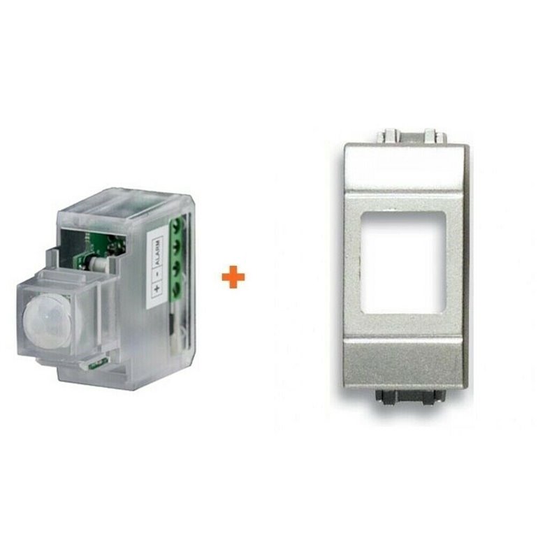 CSI Keystone sensore infrarossi 12V incasso filare compatibile Bticino Light Tech