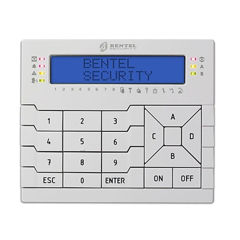 Bentel Security tastiera Premium e lettore proxy filare x Absoluta - BKP-LCD