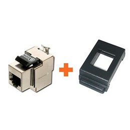 Keystone presa di rete RJ45 cat.6 stp compatibile Bticino Living classica