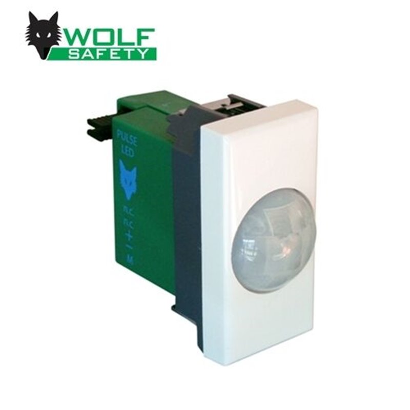 Wolf safety infrarosso sensore jolly 12V compatibile Bticino Axolute bianca W-JM-XB