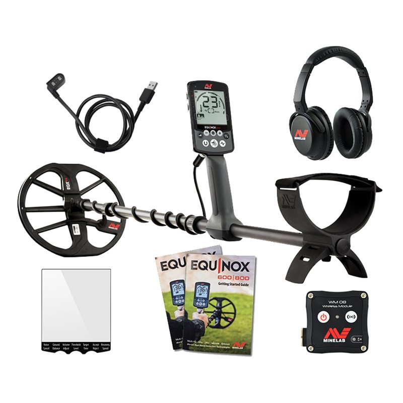 Minelab metal detector Equinox 800 multi frequenza (Start pack)