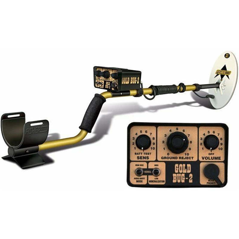 Fisher Gold bug 2 metal detector - 71 khz piastra elittica 10