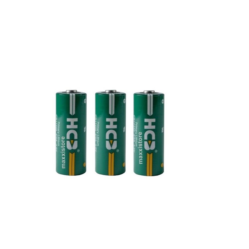 HCB 3 pezzi Batteria al Litio CR17450 3,0V 2200mAH 4/5A High Power type