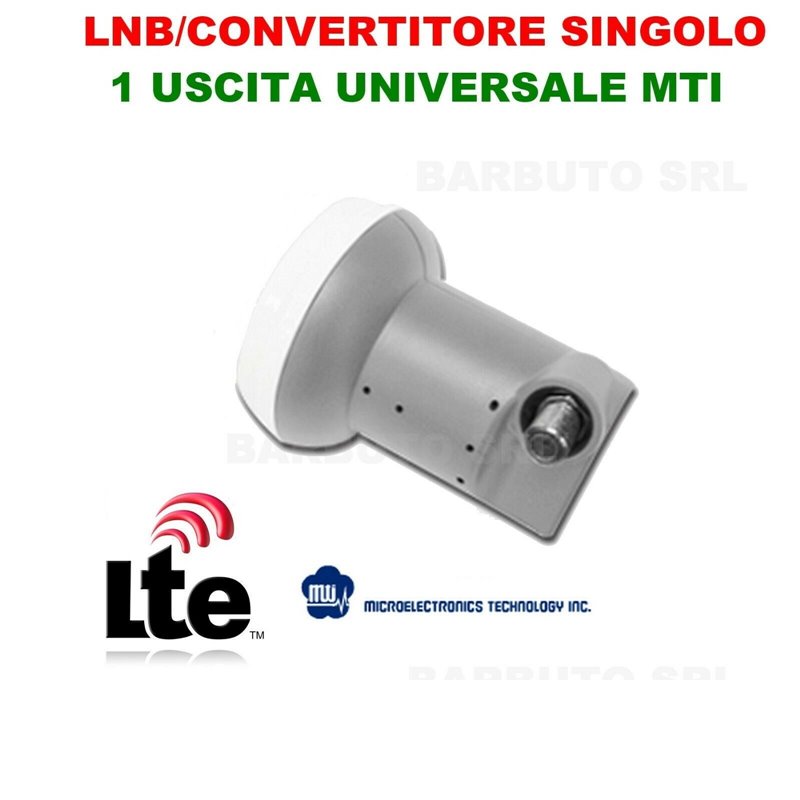 MTI convertitore Lnb satellitare con 1 uscita singolo universale 1 out