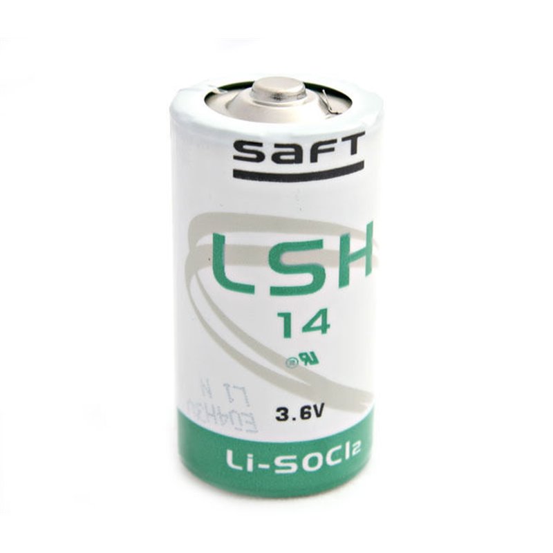 Saft batteria al litio LSH14 ER-C Li-SOCl2 3,6V mezzatorcia C Allarme GPS