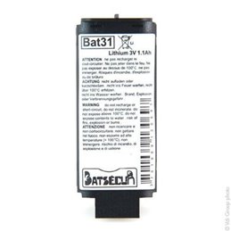 Batteria allarme antifurto 3V 1200mAh compatibile BATLI31 - BAT31