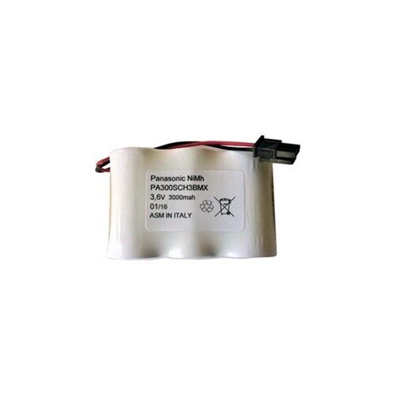 Panasonic Batteria Ni-Mh 3,6V 3000mAh compatibile Honeywell TDI 3,6V 2200