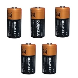 Duracell 5 batteria litio 3V CR123 Versione BULK