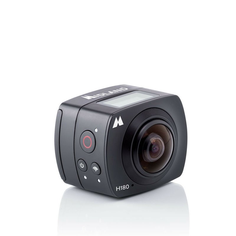 Midland H180 videocamera ripresa sferica a 180° sport foto video