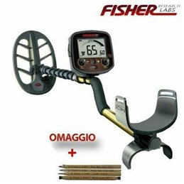 Fisher F19 metal detector F 19 piastra ellittica 11" DD cercametalli 19 Khz