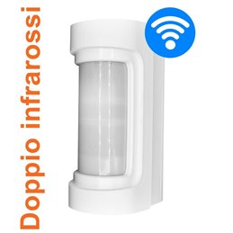 Optex sensore esterno wireless doppio PIR 12m 90° - VXS-RAM